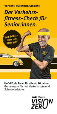 Die Vision Zero setzt sich für null Todesopfer und Schwerverletzte im Straßenverkehr ein. Kommen Sie ins Team Vision Zero!